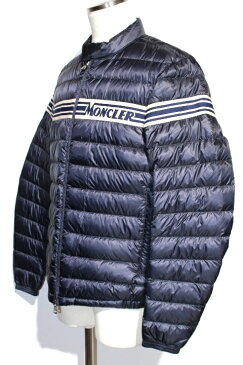 MONCLER モンクレール ダウンジャケット アウター RENALD メンズ4 ネイビー ナイロン ライトダウン (2148103220043) 【432】 【中古】【大黒屋】