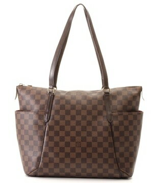 LOUIS VUITTON ルイ・ヴィトン トートバッグ トータリーMM ダミエ・エべヌ N41281 2014年頃製造【204】 【中古】【大黒屋】