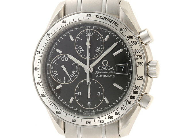OMEGA オメガ スピードマスター デイト 3513.50 SS ステンレススチール ブラック文字 ...