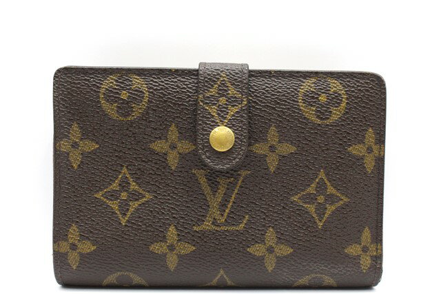 LOUIS VUITTON　ルイヴィトン　ポルト モネ・ビエ ヴィエノワ 　がま口財布　モノグラム　M61663　【204】 【中古】【大黒屋】