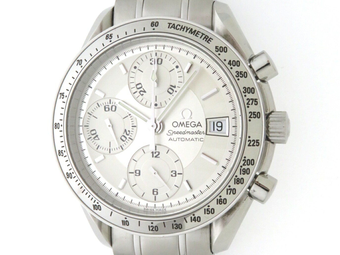 OMEGA　オメガ　スピードマスター　デイト　3513.30.00　ステンレス　自動巻き　シルバー文字盤　【431】2148103448157 【中古】【大黒屋】