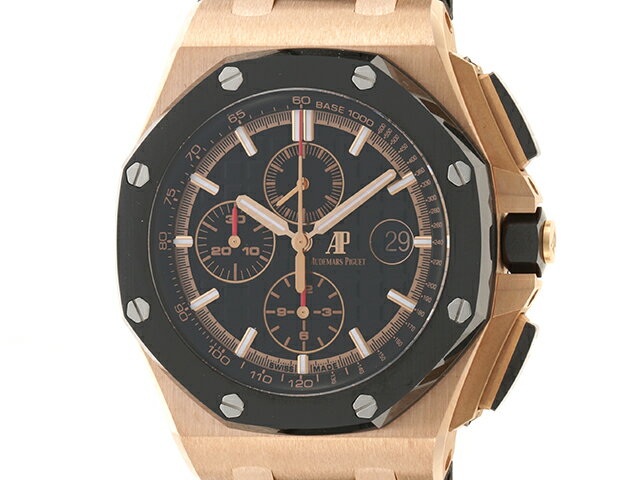 AUDEMARS PIGUET オーデマ ピゲ ロイヤルオーク オフショア クロノグラフ 26401RO.OO.A002CA.02 PG ラバー【430】2148103445736 【中古】【大黒屋】