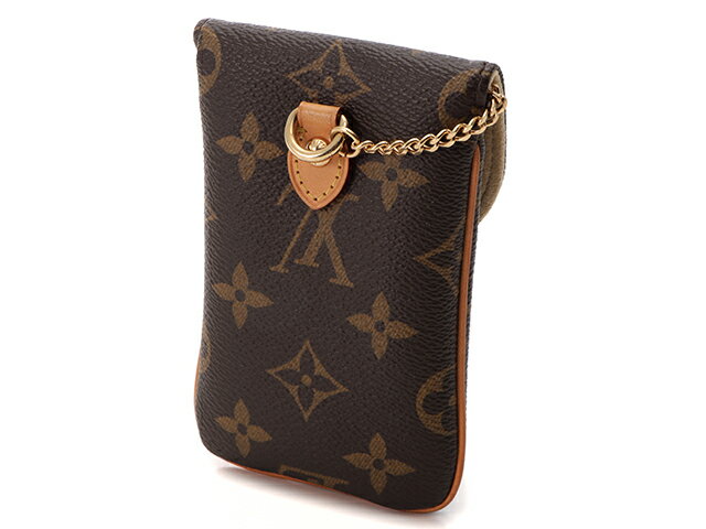 LOUIS VUITTON ルイ ヴィトン モノグラム エテュイ・テレフォンヌ MM 携帯ケース M66546 【471】 【中古】【大黒屋】