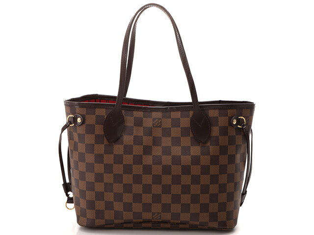 LOUIS VUITTON　ルイ・ヴィトン　ネヴァーフルPM　N51109　ダミエ・エベヌ　【436】　2148103463211 【中古】【大黒屋】