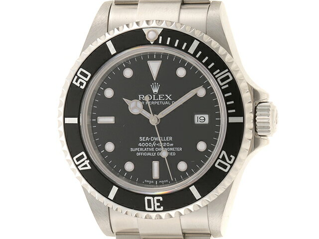 D番 箱/保証書付き ROLEX ロレックス Sea-Dweller シードゥエラー 16600 ステンレス【430】2147300327326 【中古】【大黒屋】