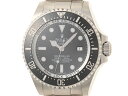 ROLEX Seadweller Deepsea ロレックスシードゥエラー ディープシー 116660 ブラック ステンレススチール メンズ 自動巻き OH/外装仕上げ済み （2120000209598）【200】 【中古】【大黒屋】