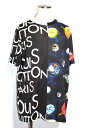 LOUISVUITTON ルイヴィトン 衣類 Tシャツ メンズXL マルチカラー 宇宙 ロゴ ハーフ&ハーフ ギャラクシー コットン 2143300169812 【200】 【中古】【大黒屋】