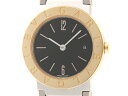 BVLGARI ブルガリ ブルガリ ブルガリ BB26SGD ブラック YG/SS 女性 クォーツ【 ...