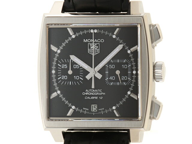 TAG HEUER　タグ・ホイヤー　モナコ　クロノグラフ キャリバー12　CAW2110.FC617 ...