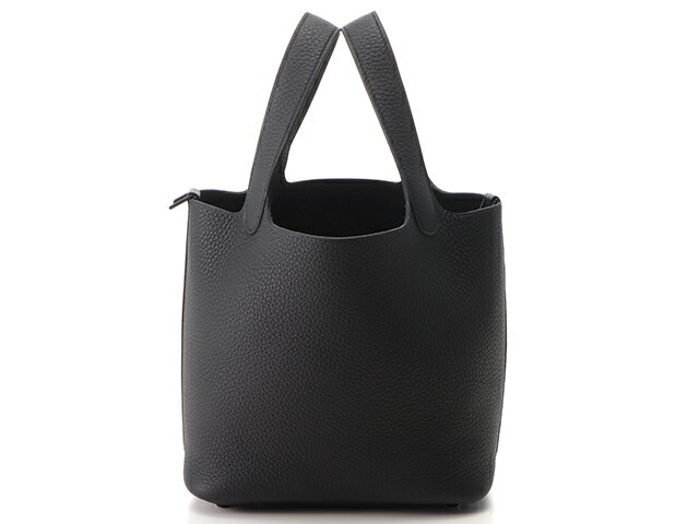 エルメス　ピコタンロックPM　モノクローム　トリヨンクレマンス　Z刻印　ハンドバッグ　【431】 【中古】【大黒屋】のサムネイル
