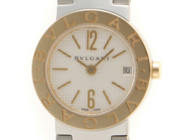 BVLGARI　ブルガリ BB23WSGD/N YG/SSホワイト文字盤 クォーツ【432】2146 ...