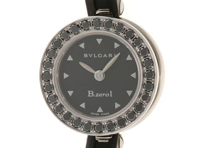 BVLGARI ブルガリ B-zero1 ビーゼロワン BZ22BSBDV-S ブラックダイヤモンド レディース クオーツ （2143200504423）【200】 【中古】【大黒屋】