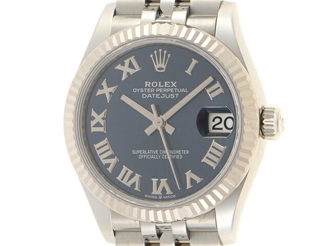 ROLEX　ロレックス　デイトジャスト31　278274　ホワイトゴールド/ステンレス　WG/SS　ブルー　ユニセックス　自動巻き【432】2146000335921 【中古】【大黒屋】