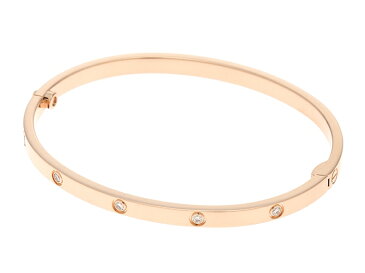 【送料無料】Cartier カルティエ LOVE ミニラブブレス ブレスレット バングル ミニラブBL SM PG ピンクゴールド オールダイヤ ダイヤモンド10個 17.6g #16 16号【472】【中古】【大黒屋】