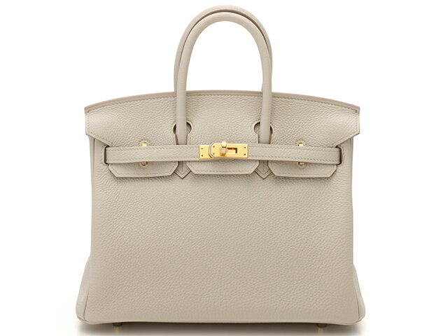 HERMES エルメス　バーキン25 べトン/GP金具　U刻印　2022年頃　【431】KS 【中古】【大黒屋】のサムネイル