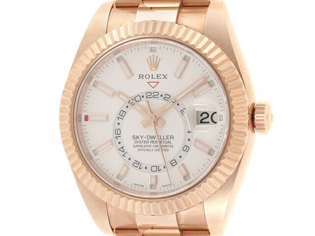 ロレックス　ROLEX　スカイドゥエラー　326935　双方向回転ベゼル　ピンクゴールド　金無垢　自動巻き　100M防水　【432】2143300195125 【中古】【大黒屋】