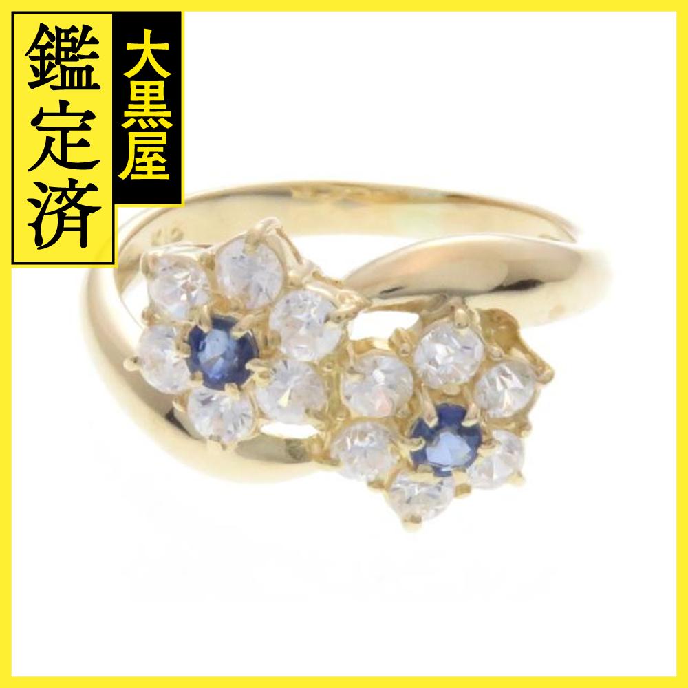 JEWELRY ノンブランドジュエリー ジルコニア リング K18YG CZ 2.6g #7