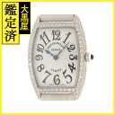 FRANCK MULLER フランクミュラー 腕時計 トノウカーベックス 1752QZD K18ホワ ...