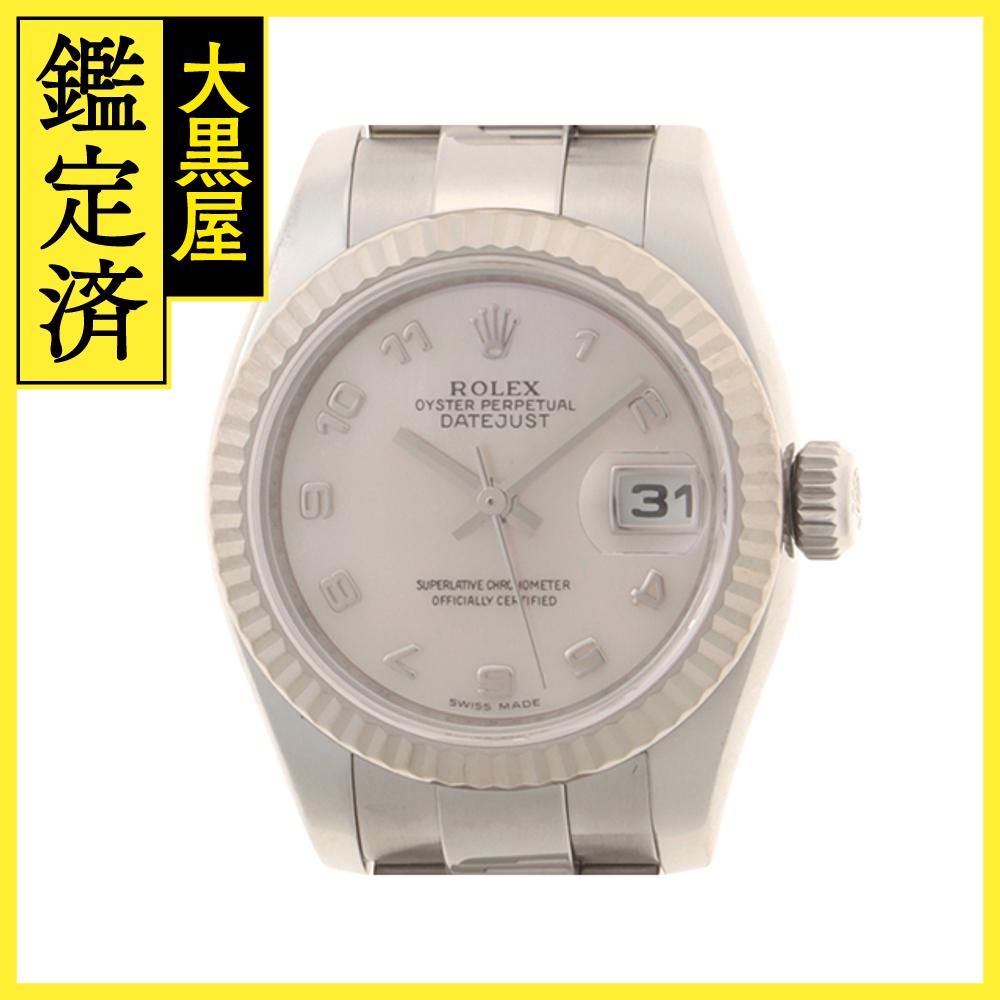 ROLEX　ロレックス　デイトジャスト　179174NA　ホワイトゴールド/ステンレス　WG/SS　 ...