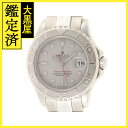 Y番台2003年並行 ROLEX ロレックス 腕時計 ヨットマスター ロレジウム 169622 ステンレス／プラチナ シルバー文字盤 自動巻き【472】SS 【中古】【大黒屋】