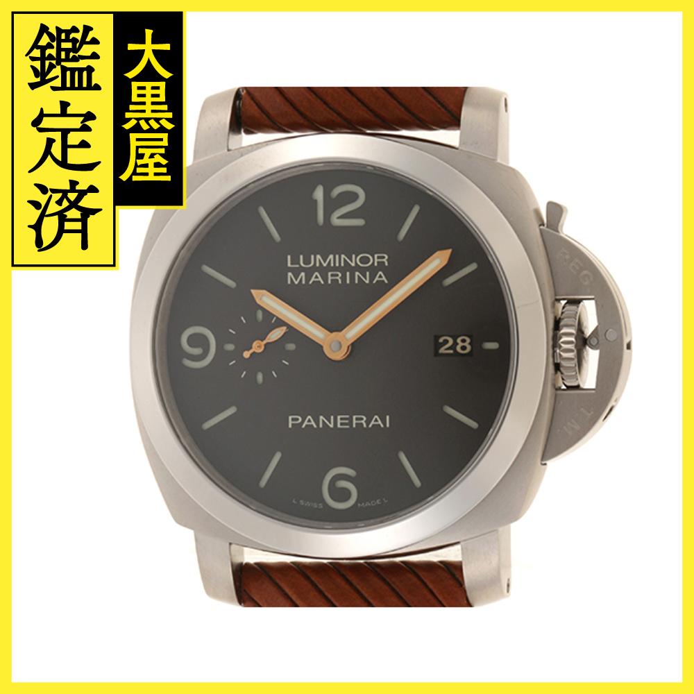 PANERAI パネライ 腕時計 ルミノールマリーナ1950 3デイズ PAM00351 チタン／革 ...