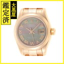 K番　ROLEX　ロレックス　デイトジャスト　179165NR　自動巻き　ピンクゴールド　レディース ...