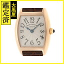 FRANCK MULLER　フランク・ミュラー　トノーカーベックス/PG/革/34.8g　革ベルト　クォーツ　【431】2147200463599 【中古】【大黒屋】