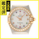 OMEGA　オメガ　コンステレーションIRIS'95　ダイヤベゼル　1360.79.00　ピンクゴールド/ステンレス　クオーツ　女性用時計【473】 【中古】【大黒屋】