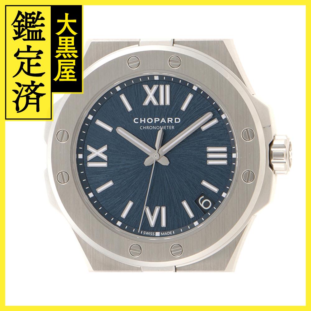 ■商品情報 メーカー ショパール 形状/駆動方式/細目1 男性用/Men's watches モデル/品目 - カラー ネイビー 素材 SS サイズ ケース径：41.0mm　腕周り：最大約18.5cm ランク 中古 (A) コメント 【商品...