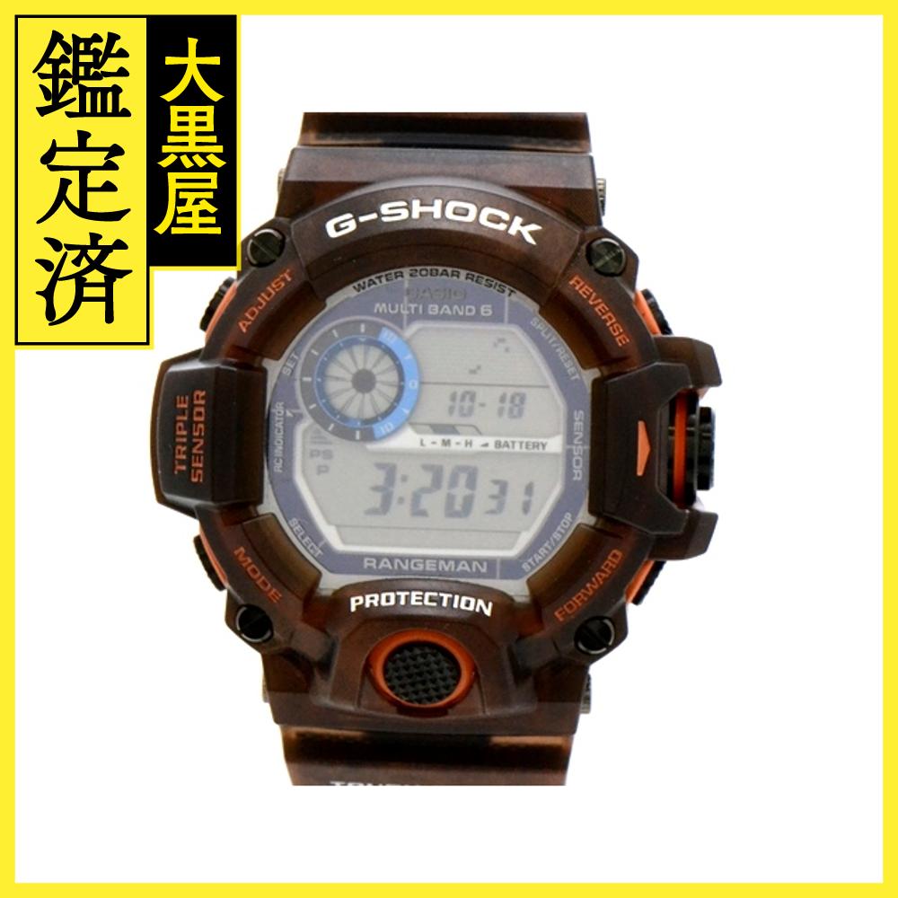 CASIO　カシオ　G-SHOCK 　MASTER OF G - LAND RANGEMAN　オカピ　GW-9405KJ-5JR　男性用電波ソーラー時計【473】 【中古】【大黒屋】