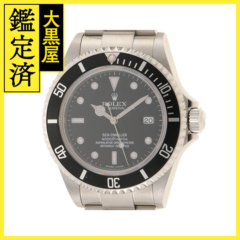 Y番 2002年頃製　ROLEX　ロレックス　時計　シードゥエラー　16600　メンズ　400m防水　自動巻き （2148103591488）【200】 【中古】【大黒屋】