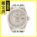 ROLEX ロレックス デイトジャスト 79174G シルバーコンピューター 10ポイントダイヤ レディース （2148103603938）【200】 【中古】【大黒屋】