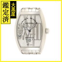 FRANCK MULLER　フランクミュラー　トノーカーベックス・ゴシックアロンジェ　7880SCDTGOTHREL　自動巻き　ステンレス　シルバー文字盤　【431】 【中古】【大黒屋】