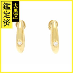 MIKIMOTO　ミキモト　ダイヤモンド　イヤリング　K18　ゴールド　7.0g　2143200545907　【200】 【中古】【大黒屋】