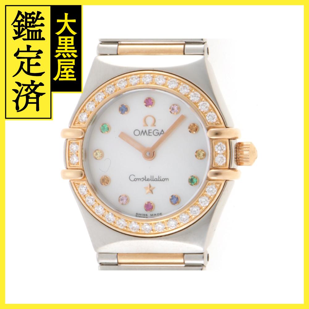 オメガ OMEGA 1368.79 コンステレーション マイチョイス アイリス ミニ　クオーツ レディース 【472】KC 【中古】【大黒屋】