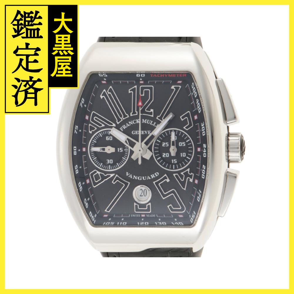 FRANCK MULLER　フランクミュラー　時計　ヴァンガード　V45CCDT ACNR　SS/革/ラバー　自動巻き式　2120800000548　【437】 【中古】【大黒屋】