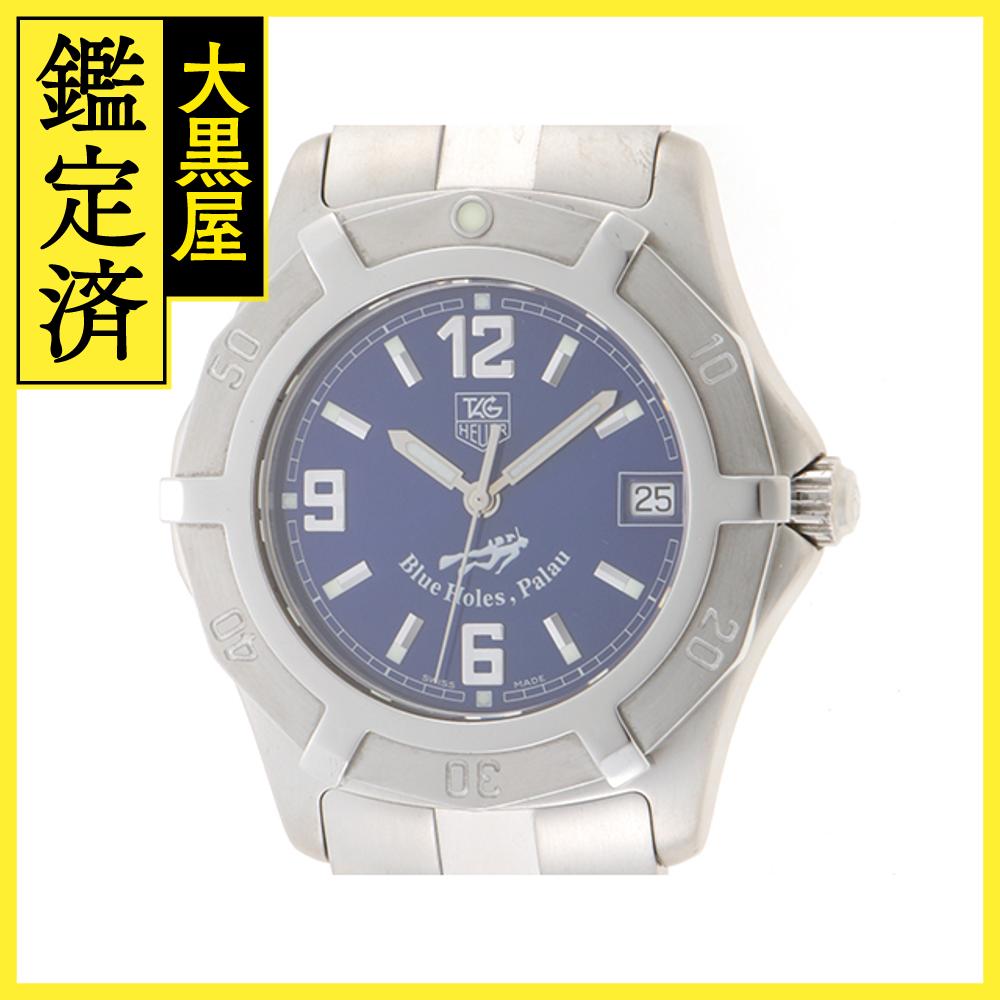 TAG HEUER タグ・ホイヤー 時計 2000エクスクルーシブ パラオ限定 1200本限定 WN1116.BA0332 ステンレススチール SS ブルー メンズ クォーツ 【200】2143000647368 【中古】【大黒屋】