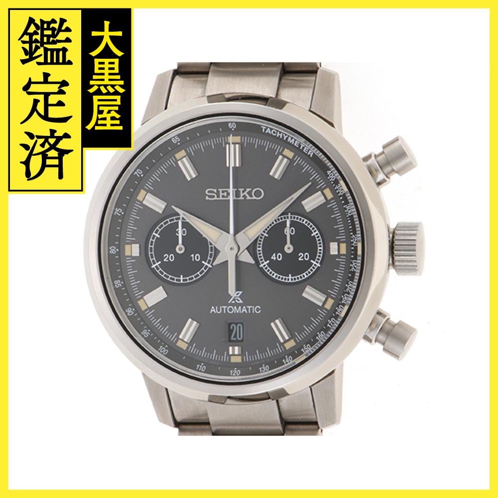 SEIKO　セイコー　プロスペックス　スピードタイマー　SBEC009　ステンレス　男性用自動巻時計【473】 【中古】【大黒屋】