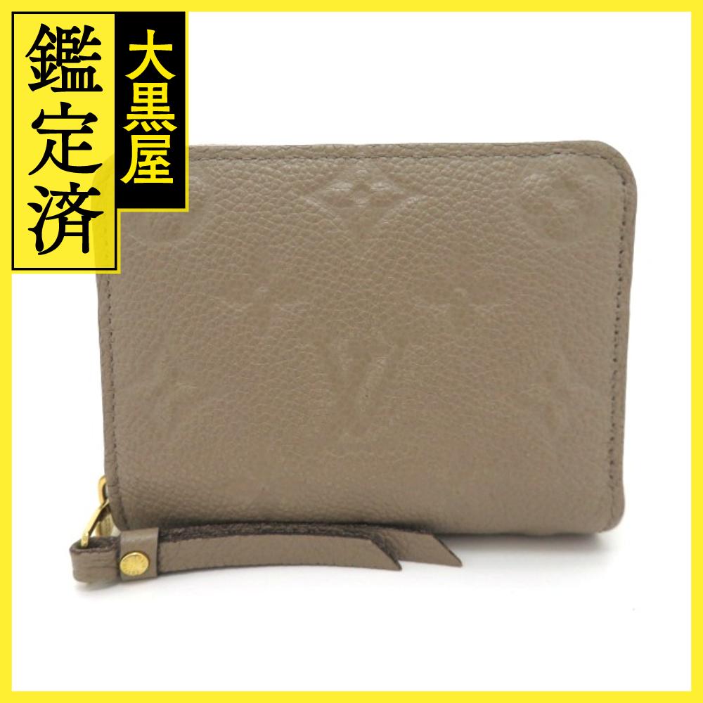 LOUIS VUITTON ルイヴィトン 小銭入れ コインケース ジッピー・コインパース モノグラム・アンプラント トゥルトレール M68696【473】 【中古】【大黒屋】