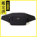 PRADA　プラダ　バッグ　ウエストバッグ　2VL001　ネイビー　ナイロン　2148103627460　【437】 【中古】【大黒屋】