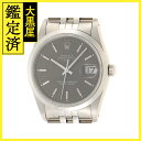 L番 1990年並行 ROLEX ロレックス　メンズ オートマチック　パーペチュアルデイト 15200　グレー文字盤 SS【472】HK 【中古】【大黒屋】