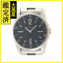 BVLGARI ブルガリ ST42S ソロテンポ ブラックダイヤル SS クオーツ メンズ 【432】 2148103623967 【中古】【大黒屋】