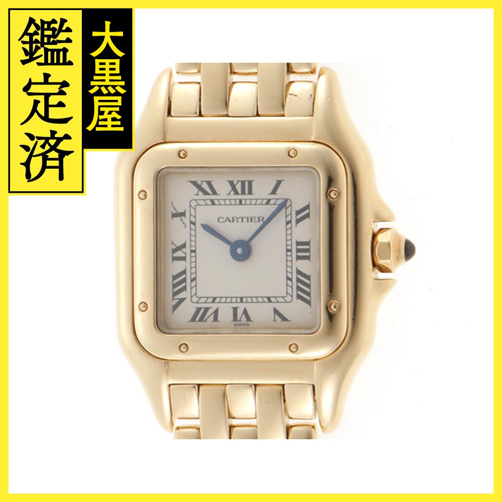 Cartier　カルティエ　パンテールSM　イエローゴールド　W25022B9　クォーツ　レディース　腕時計（2143300214000）【200】C 【中古】【大黒屋】のサムネイル