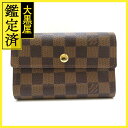 Louis Vuitton ルイ ヴィトン ポルトフォイユ アレクサンドラ ダミエ N63067【430】2148103640124 【中古】【大黒屋】