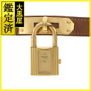 HERMES エルメス 時計 ケリーウォッチ KE1.201 GP/カワ クォーツ式 2148103636325 【437】 【437】2148103636325 【中古】【大黒屋】
