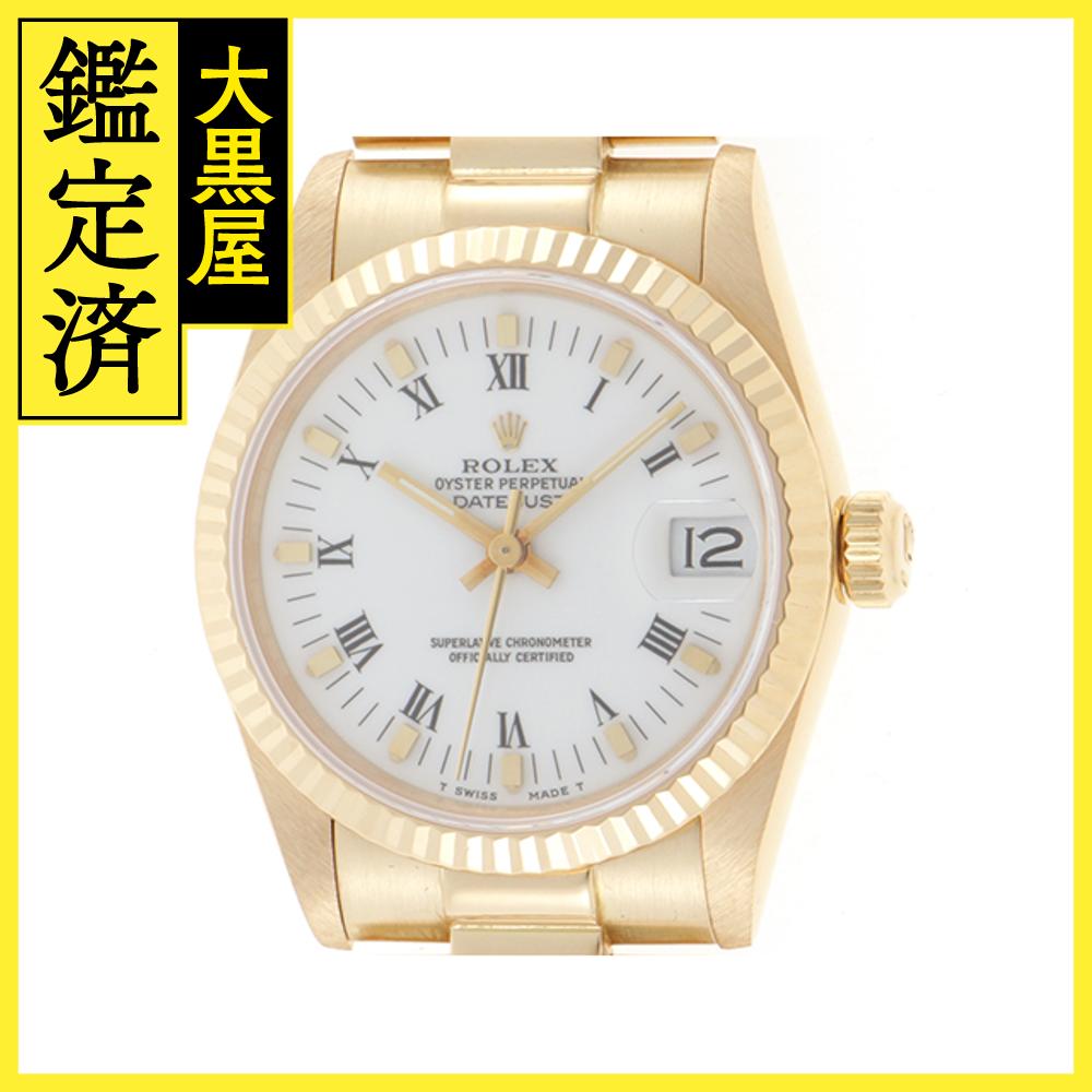 ROLEX　ロレックス　デイトジャスト　68278　YG　ボーイズ　【431】 【中古】【大黒屋】