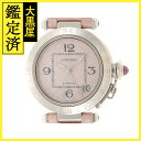 Cartier カルティエ 腕時計 パシャC メリディアン W3107099 2004年クリスマス限定 SS クロコベルト ピンクシェル文字盤 自動巻き【472】SJ 【中古】【大黒屋】