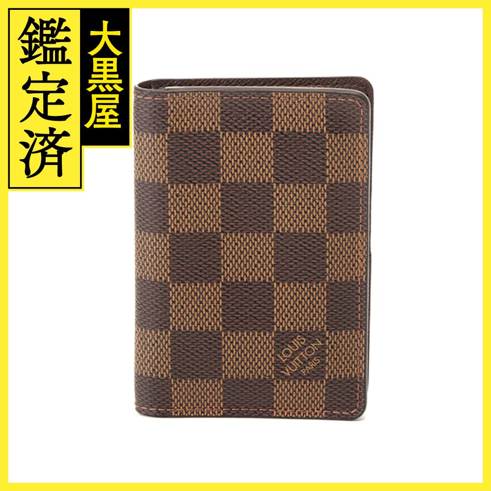 LOUIS VUITTON　ルイヴィトン　カードケース　オーガナイザー・ドゥ ポッシュ　ダミエ　N61721　旧型　2006年頃製造【433】 【中古】【大黒屋】