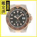 2023年12月 正規 ROLEX ロレックス 時計 GMTマスター2 126711CHNR ブラック/ブラウン セラクロムベゼル RG/SS オイスターブレス 自動巻 黒文字盤 100m防水 （2120000279799）【200】T 【中古】【大黒屋】