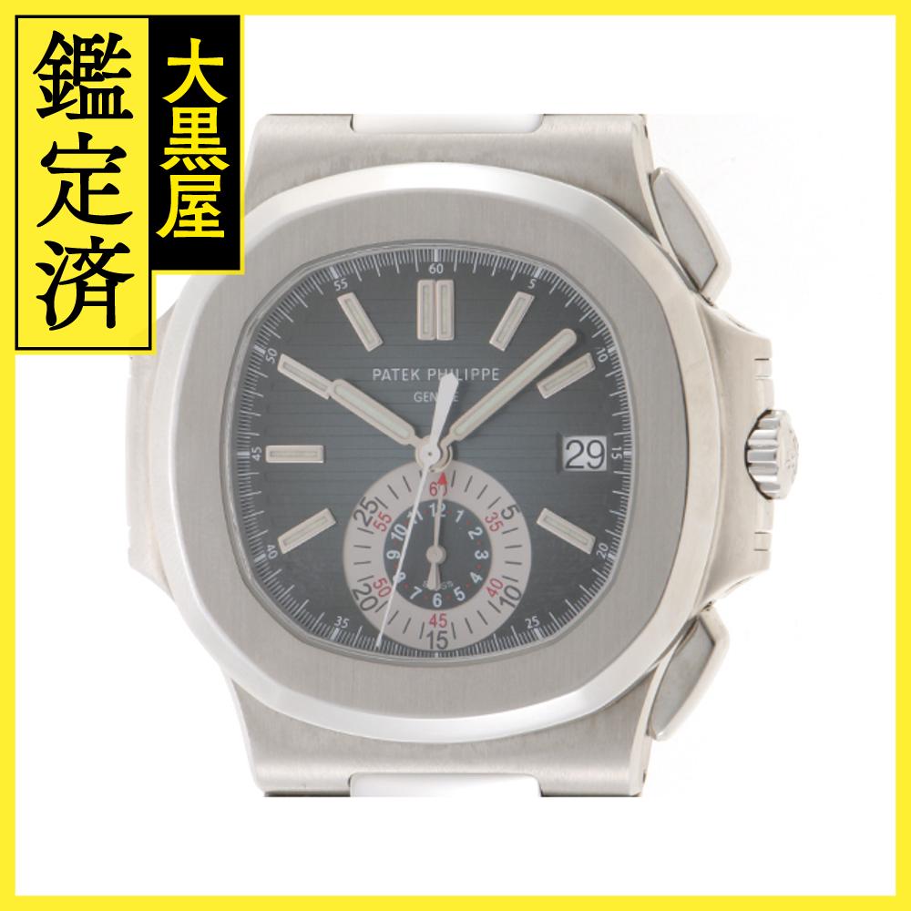 PATEK PHILIPPE パテックフィリップ 腕時計 ノーチラス クロノグラフ 5980/1A-001 ステンレス ブルー文..